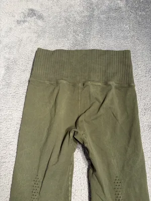 Free People movement FP Olive green Leggings XS/S thumbnail 10
