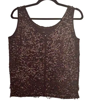 Vintage Showgirl Top Black‎ Small thumbnail 1