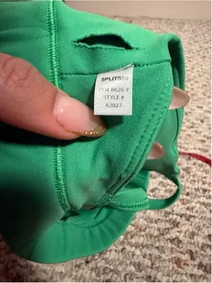 Splits59 Theo Rigor Bra Grass Green Sport- Size Small thumbnail 9