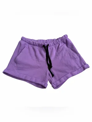 PINK Victoria's Secret Purple Cozy Athletic Shorts thumbnail 2