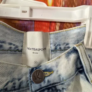 One Teaspoon Denim Shorts High-Waisted thumbnail 2
