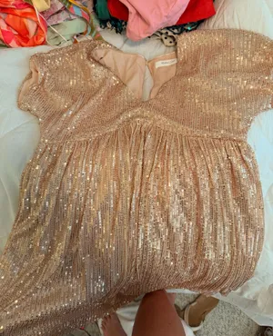 Mustard Seed Sparkly cocktail dress thumbnail 1