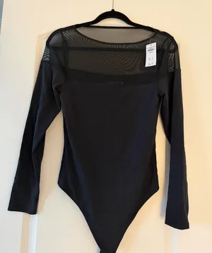 Abercrombie Long Sleeve Top with Mesh thumbnail 1