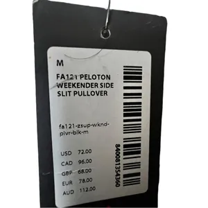 Peloton Women's Crewneck Long Sleeve Weekender Side Split Logo Pullover NWT Sz M thumbnail 11