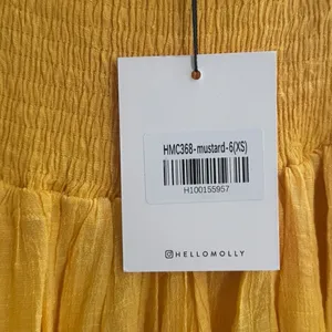 Hello Molly STAY FUN MAXI SKIRT in MUSTARD NWT 2 thumbnail 3