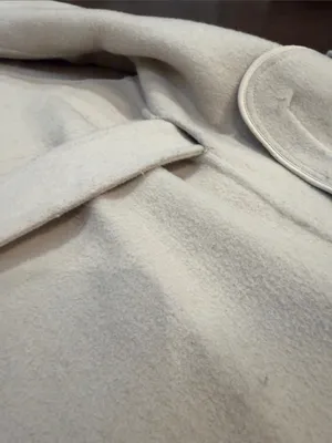 MOTF Cream Belted Trench Coat 3/4 Sleeve Size XS - C19-106 thumbnail 9