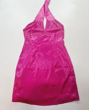 Superdown Samira Mini Dress in Hot Pink Small thumbnail 10