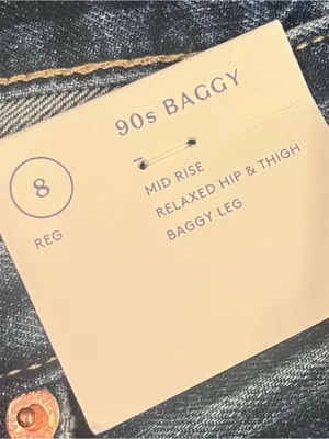 🌺New Universal Thread Mid Rise 90’S Baggy Jeans Size 8🌺 thumbnail 5