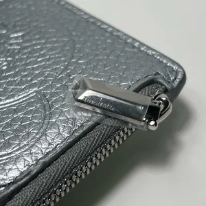 Tiffany & Co. Return to Tiffany Silver Pebbled Zippy Zip Wallet Card Case thumbnail 14
