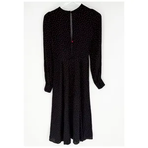 Reformation Josephine Polka‎ Dot Midi Dress Women's Size 0 Romantic thumbnail 3