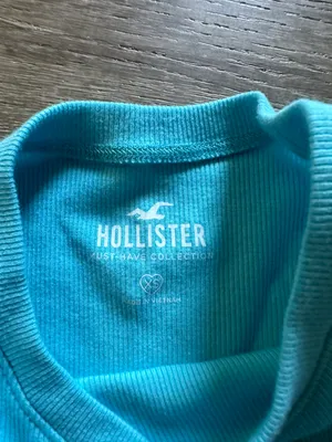 Hollister Blue High-Neck Tank thumbnail 3