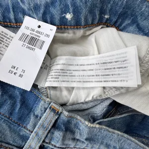 Abercrombie & Fitch The Baggy Low Rise Jeans Womens 27 4S Light Wash Blue NWT thumbnail 8