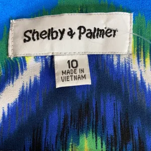 Shelby & Palmer Woman’s Blue Bohemian Maxi Dress Size 10 thumbnail 5