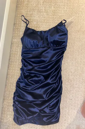 Blue Homecoming Dress thumbnail 1