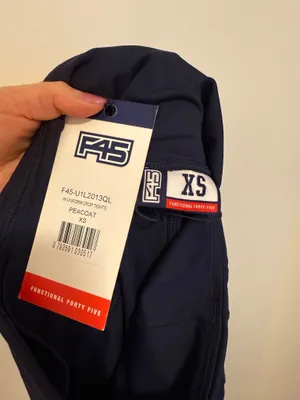 F45 Cropped Leggings Blue Size XS thumbnail 5