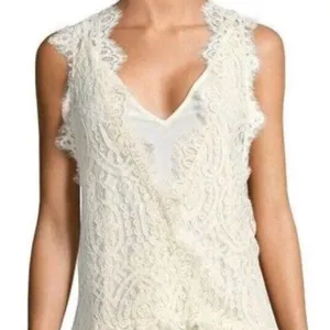 Free People Heart in Two Cream Ivory Lace Dress thumbnail 4