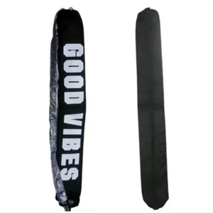 PINK Victoria’s Secret Beach Sling Bag Black & White 'Good Vibes' Cooler Bag thumbnail 2