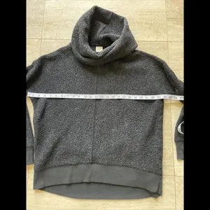 Abercrombie‎ & Fitch Black Gray Turtleneck Sweater Knitted M thumbnail 3