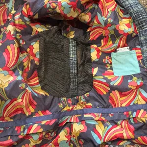 B by Burton Wool Blend Tweed Large – Hooded, Floral Lining, Warm Snowboard Coat thumbnail 5