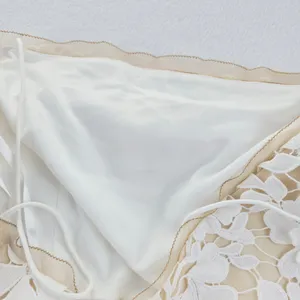 BHLDN Cream Floral Lace Dress Sleeveless Mini Party Cocktail‎ Wedding Size 12 thumbnail 7