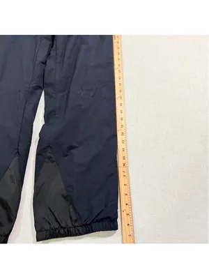 Vintage Patagonia Women’s 12 Full Side Zip Ski Snowboard Shell Pants Black Laven thumbnail 4