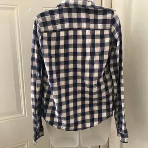 Y2K Hollister Plaid Button Up Flannel Shirt Top ASO Bella Swan Twilight Sz S 2000s thumbnail 4