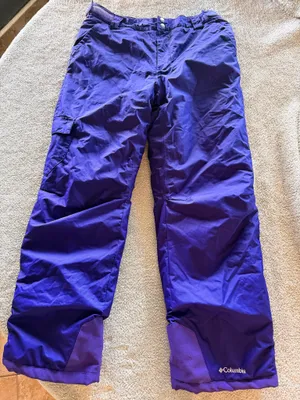 Columbia Bugaboo Omni-Heat Insulated Snow Ski Pants Purple Women’s XL thumbnail 1