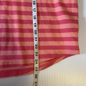 Vineyard Vines 3/4 Sleeve Shirt Pink Orange Stripes Resortwear Women’s M Preppy‎ thumbnail 10