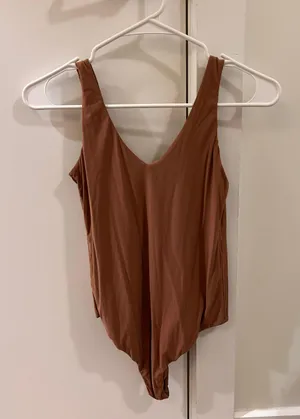 Aerie smoothez plunge bodysuit thumbnail 1