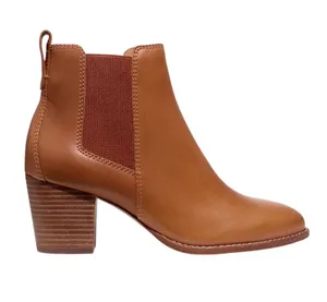 Madewell The Regan Boot English Saddle Brown Leather Ankle Boots 9.5 thumbnail 1