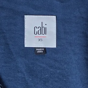 Cabi Women Dress XS Blue Floral Print Long Sleeve V‎ Neck Shift thumbnail 4