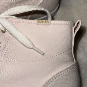 Keds Pink Sneakers Canvas Lace-Up- Kick Start thumbnail 6