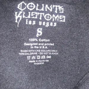 Count's Kustoms Las Vegas grunge skeleton cross tshirt size Small thumbnail 4