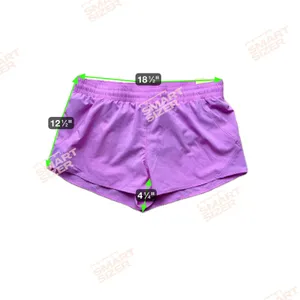 All in Motion Womens Purple Mid‎ Rise Run Shorts Athletic Performance Size L thumbnail 4