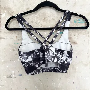 Lululemon Energy Bra Shibori Black White thumbnail 4