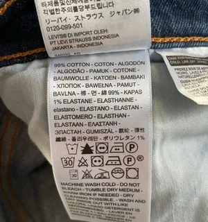 Levi's Ankle Jeans Dark Wash 32 NEW thumbnail 8