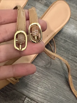 J. Crew Strappy Kitten-heel Sandals Nude 8.5 thumbnail 9
