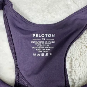 Peloton Purple Sports Bra | Size XS | Like New thumbnail 3