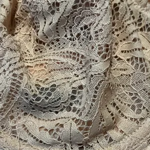 Felina Like New 36DD 115073 Peridot Unlined Lace Mesh T Shirt Bra Women’s Nude Beige thumbnail 9