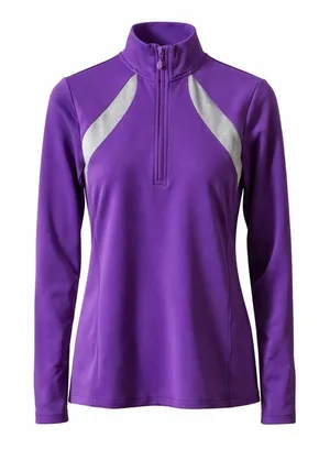 EP Pro Tour Tech Pullover Athletic Sweater Medium Purple thumbnail 1