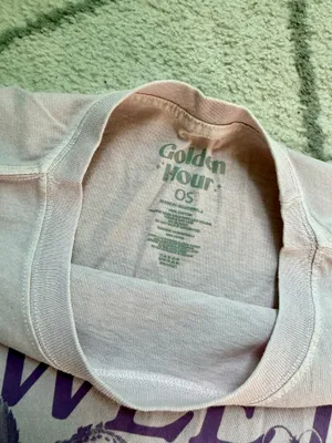 PacSun Golden Hour "Enjoy the Sweet Things" purple graphic t-shirt, One Size thumbnail 3