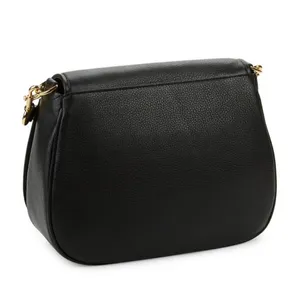 Marc Jacobs Empire City Crossbody Saddle Bag Black Pebbled Leather thumbnail 2