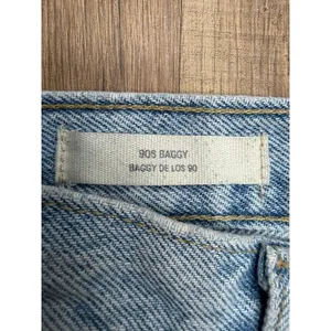 Universal Threads 90s Baggy Jeans‎ Light Wash High Rise Straight Mom Denim 4/27 thumbnail 5