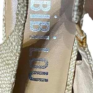 Bibi Anthropolgie Lou Pumps‎ Heels Size 39/7 US Miho Natural Womens Peep Toe thumbnail 5