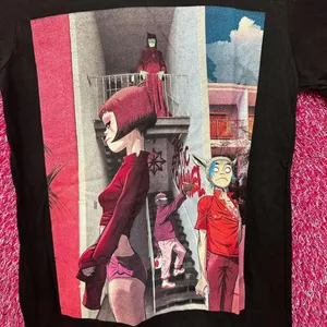 Gorillaz Statis Channel Cracker Island Tour Women’s Top S thumbnail 2