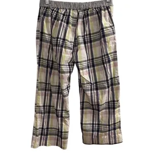 Tommy Hilfiger Womens Plaid‎ Pajama Pants Multicolor Pink Yellow Size L thumbnail 8