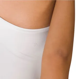 Lululemon Wundermost Ultra-Soft Nulu Square-Neck Sleeveless Bodysuit White M thumbnail 7