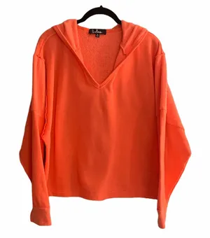 Lulus V-Neck Pullover Hoodie Sweatshirt NWT Size Small thumbnail 1