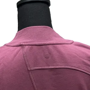 Lululemon Broken‎ Beats Sweatshirt Sweater Dress Size Medium Plumful Mauve thumbnail 7