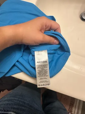 Aritzia Blue Tank Top thumbnail 5